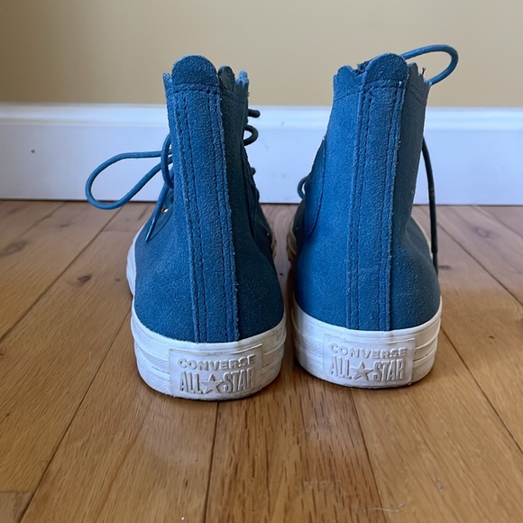 Women’s blue converse - Picture 4 of 6